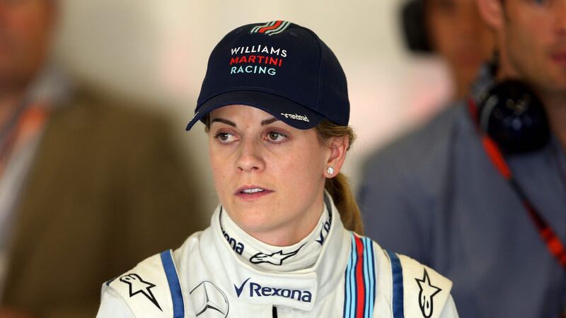 Susie Wolff announced her retirement from Formula One on this day in 2015 (David Davies/PA)