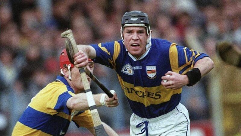 Aidan Flanagan playing for Tipperary in the 1997 National Hurling League 