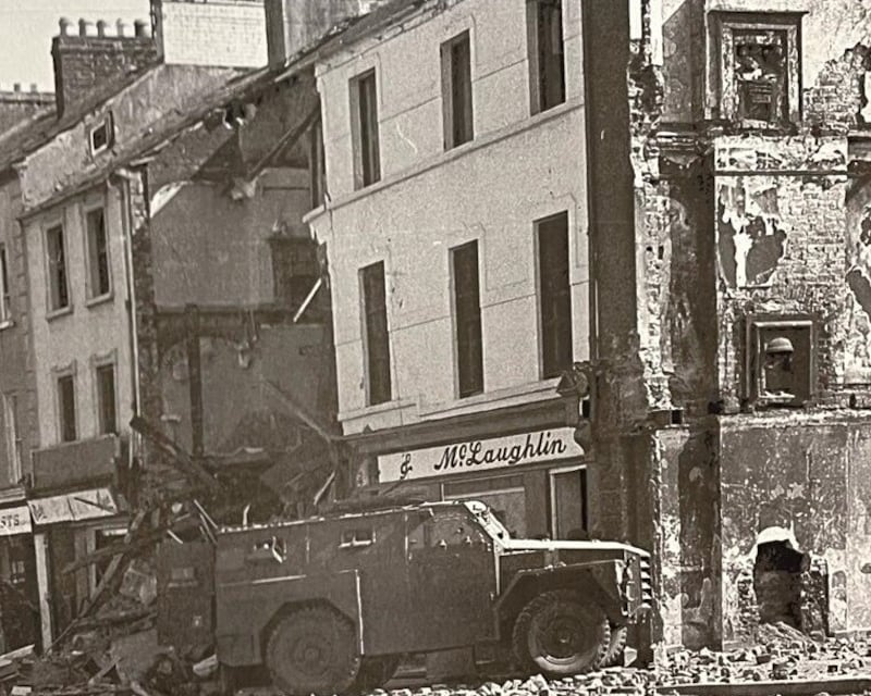 On the Troubles front line at William Street, McLaughlin's survived more than one bomb and burning attack as well as daily riots on its doorstep during the Troubles. 