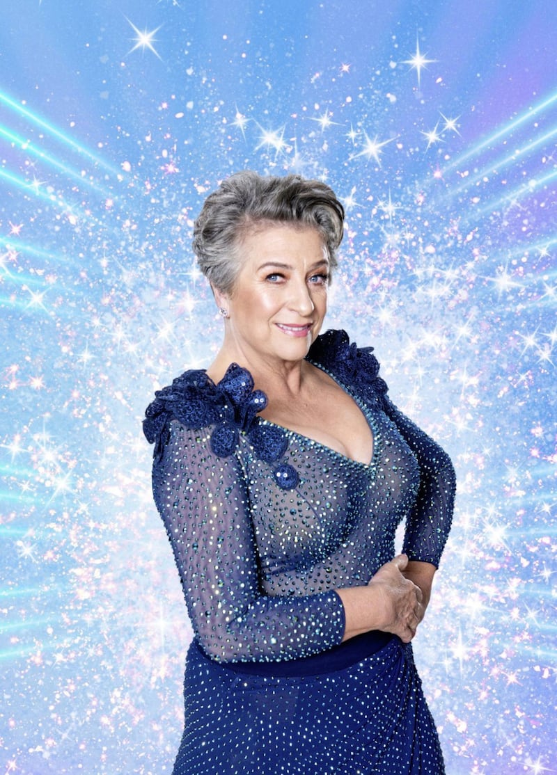 Caroline Quentin, one of the contestants in this year&#39;s BBC1 dance contest, Strictly Come Dancing 