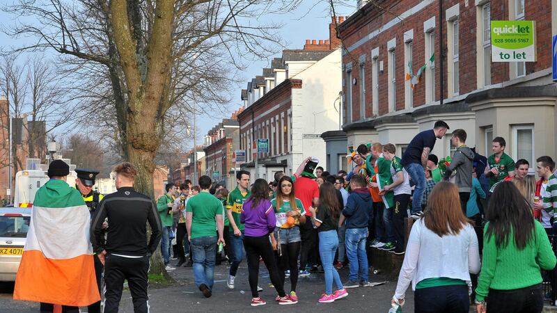 Those who try to minimise this anti-social activity under the banner of some playful St Patrick&rsquo;s Day frivolity underestimate the fear and intimidation that is felt by other residents in the area, pensioners or those living there with young families. Picture by Justin Kernoghan, Photopress&nbsp;