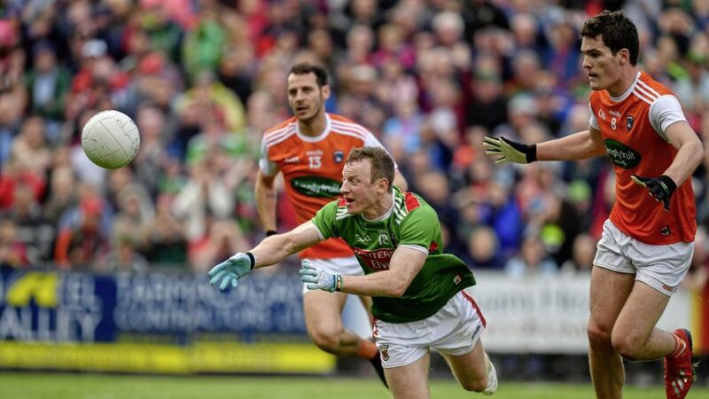 Colm Boyle was Mayo&#39;s best player in Saturday&#39;s All-Ireland semi-final defeat to Dublin. Picture by Sportsfile 