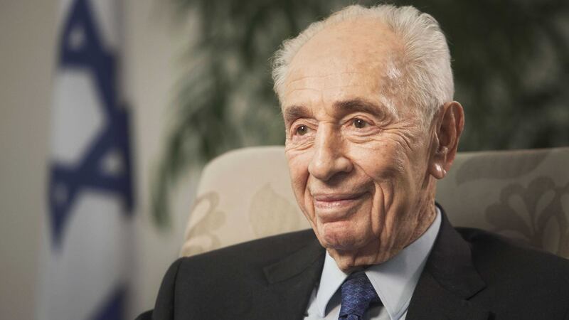 Former Israeli President Shimon Peres. Picture by Dan Balilty, AP&nbsp;