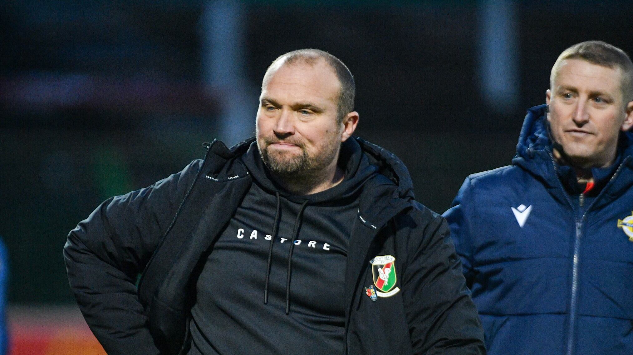 Saturday's defeat to Carrick Rangers at the Oval has piled more pressure on Glentoran manager Warren Feeney
