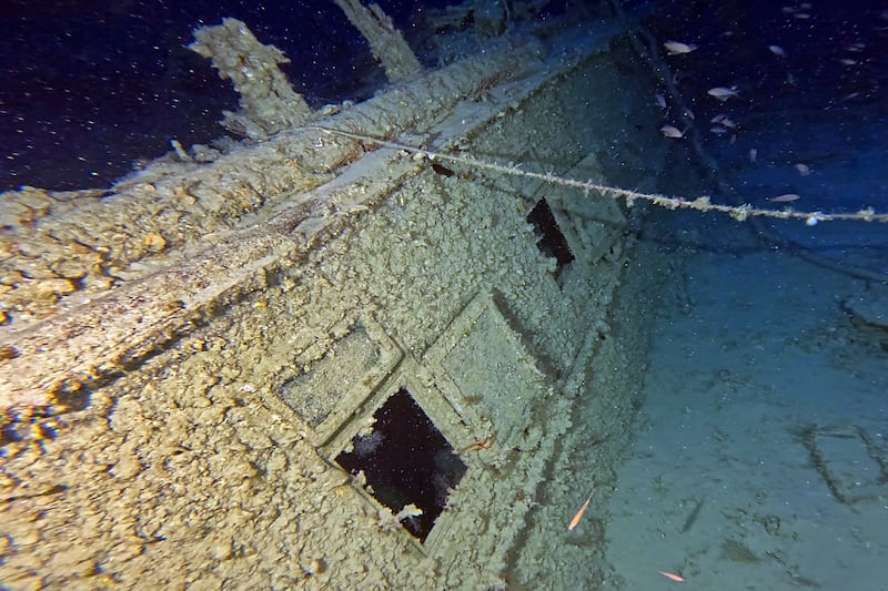 Century old Mediterranean mystery of Belfast-built ship solved after wreck discovered 120 meters beneath waves