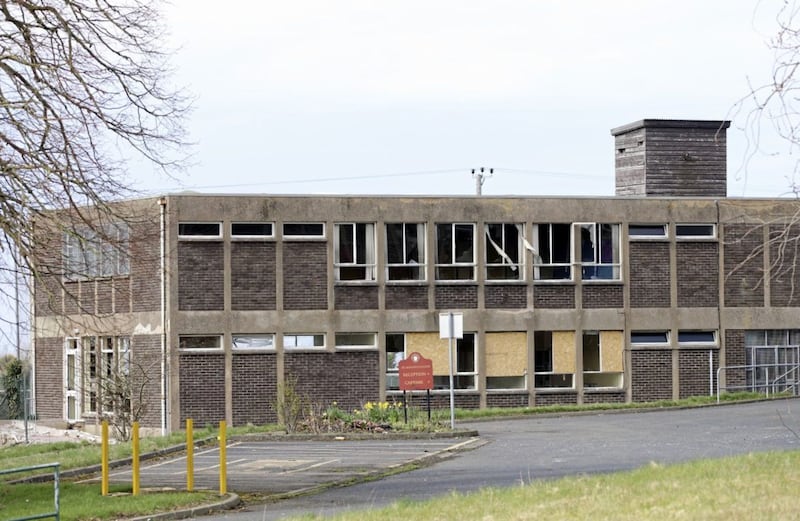 The old St Michael&#39;s school site in Lurgan. Picture by Cliff Donaldson 