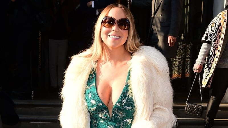 Mariah Carey hits the hot tub as stars celebrate Valentine's Day