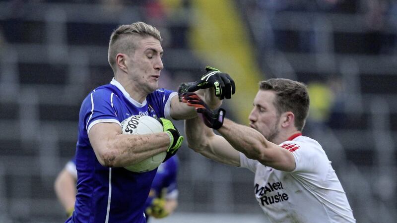 Killian Clarke is hoping Cavan can build on their flying start to the National League when they welcome Down to Kingspan Breffni Park tomorrow night. Picture by Philip Walsh 
