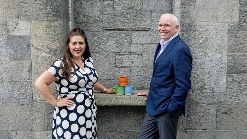 Pictured at the launch of the organisation&rsquo;s strategic growth plan at Loaf Caf&eacute; at Kilmainham in Dublin are NOW Group chief executive Maeve Monaghan and chair John Gordon 