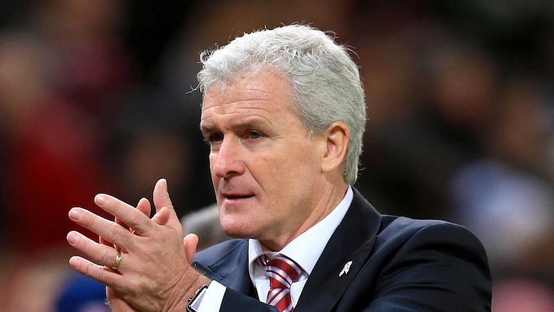 Stoke manager Mark Hughes is hoping his side bounce back with an FA Cup win against Crystal Palace after their midweek loss to Liverpool in the Capital One Cup semi-final