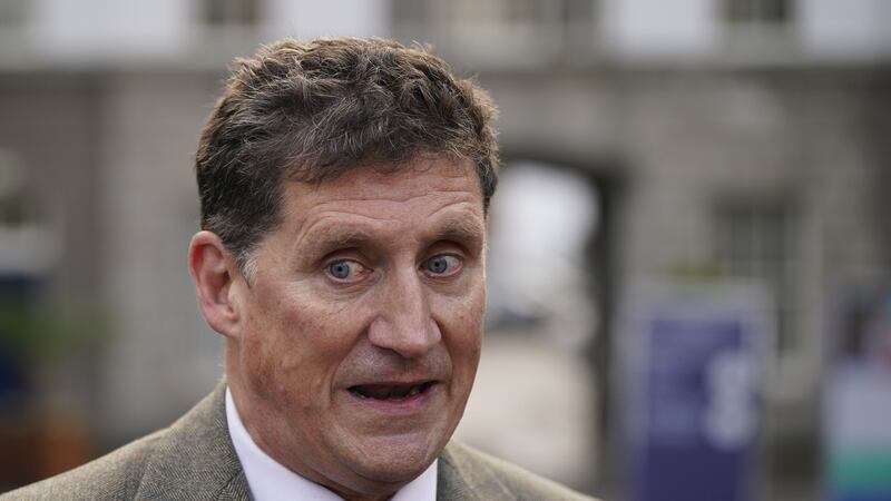 Eamon Ryan said focusing on public transport and active travel was addressing an ‘imbalance’ that had been created over 50 years (Niall Carson/PA)