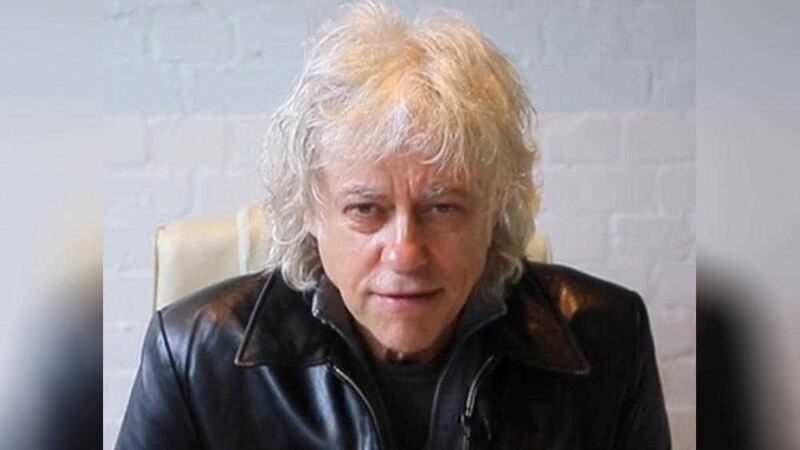 Bob Geldof has made a Youtube video promoting a Remain vote from Irish people living in Britain. Picture by Irish4Europe/Press Association 