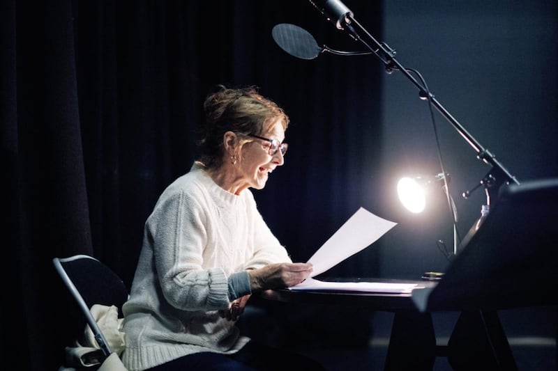 Stella McCusker reads Outside Her by Karis Halsall in the Ulster After Dark series, part of Listen at the Lyric, available until November 2 