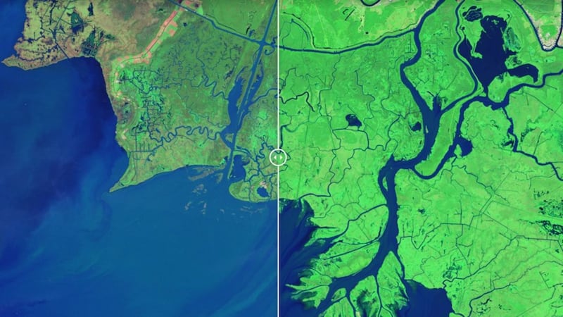 Nasa is documenting Earth's dramatic changes with 'then and now' satellite images