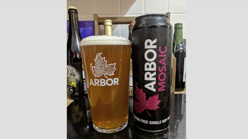 Bristol-based Arbor Ales also brew Mosaic, a gluten-free IPA 