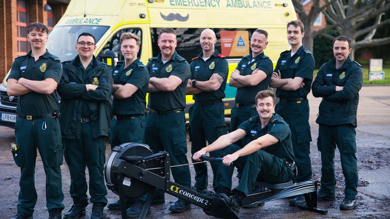 A team of 12 from the Guildford and Chertsey 999 team are taking part in a virtual row across the ocean.