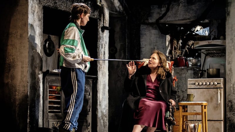 Marty Breen and Nicky Harley in The Beauty Queen of Leenane. Picture by Ciaran Bagnall 