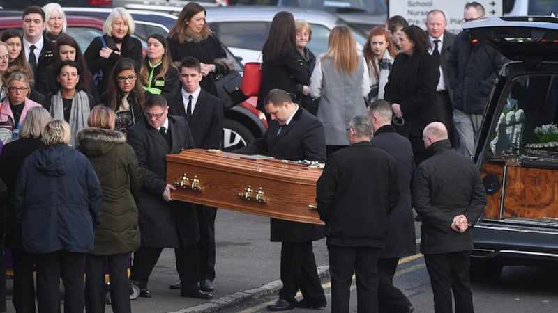 The funeral of Niall Lyttle took place this morning in Glengormley&nbsp;