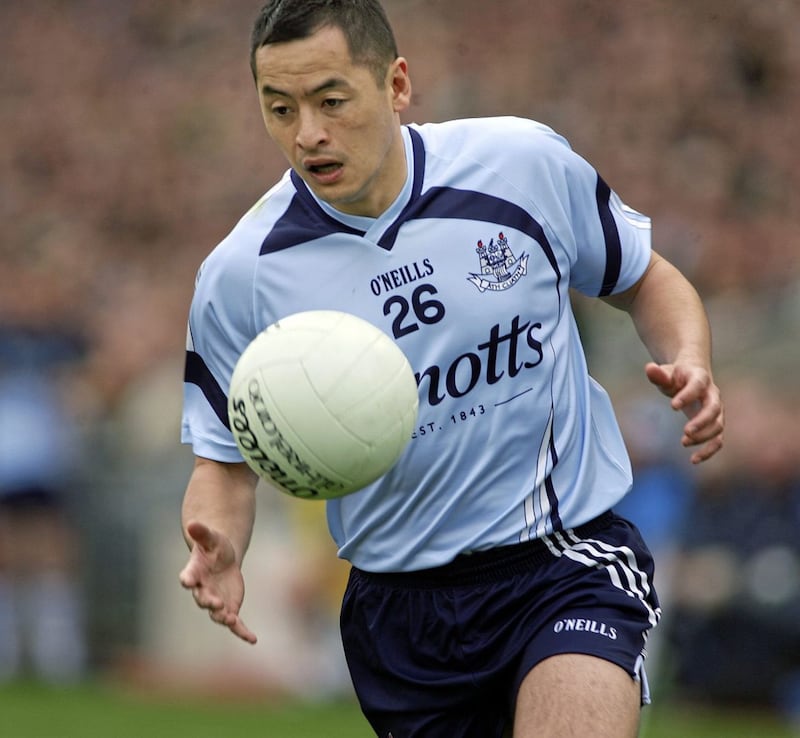Jason Sherlock burst on to the scene with Dublin in 1995, and Charlie Redmond feels his pace and eye for goal were what Dublin missed in 1994. Picture by Seamus Loughran 