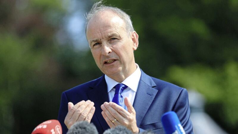 The problem for Miche&aacute;l Martin is that securing unionist cooperation on practical north-south matters becomes much more difficult if not impossible when these measures are portrayed as a pathway towards a 32-county republic. Picture by Julien Behal/PA Wire