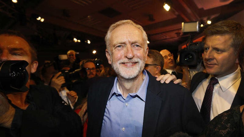 Jeremy Corbyn&#39;s landslide election victory in the Labour leadership election has split unionists and nationalists Picture by Kirsty Wigglesworth/AP 