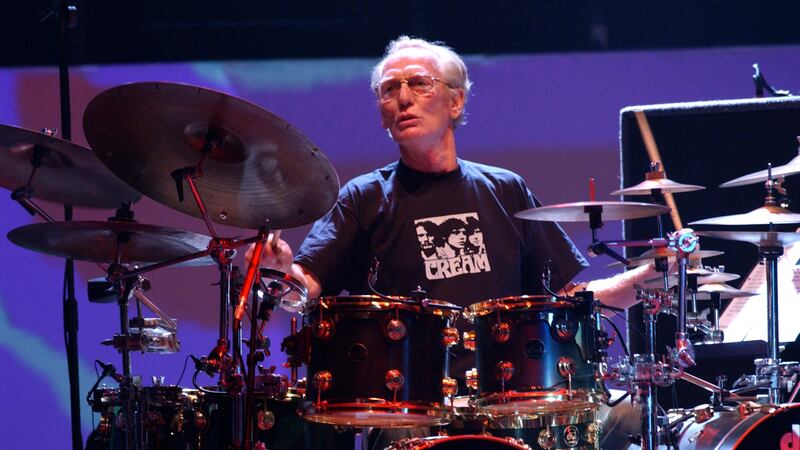 Ginger Baker co-founded Cream with Jack Bruce and Eric Clapton.