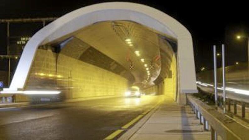 Average speed cameras have been set up in Dublin&#39;s port tunnel 