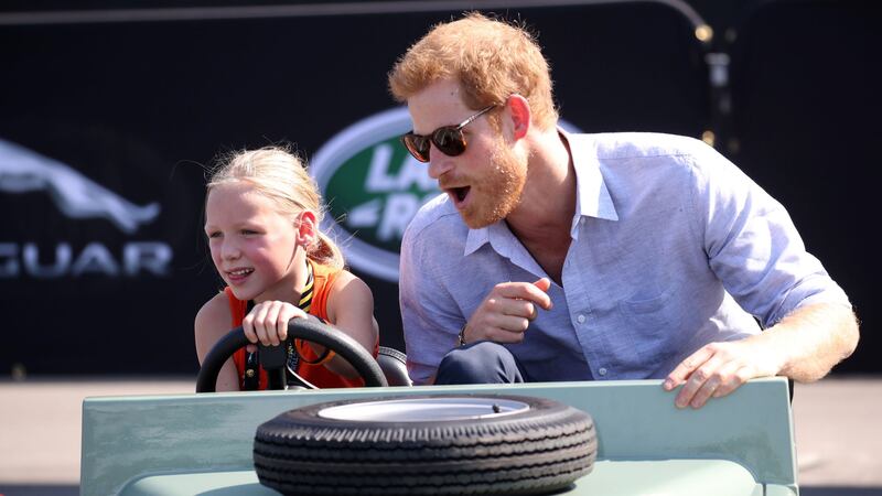 Daimy Gommers was tasked with showing the Prince around at the Invictus Games in Toronto.