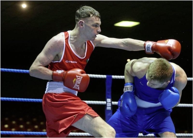 Sean McComb came out on the wrong side of the judges&#39; scorecards after another close fight with England&#39;s Luke McCormack yesterday. Picture by Hugh Russell 