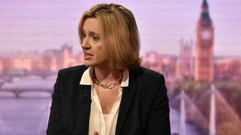 Home Secretary Amber Rudd made her comments on the BBC&#39;s The Andrew Marr Show. Picture by Jeff Overs/BBC/PA Wire 