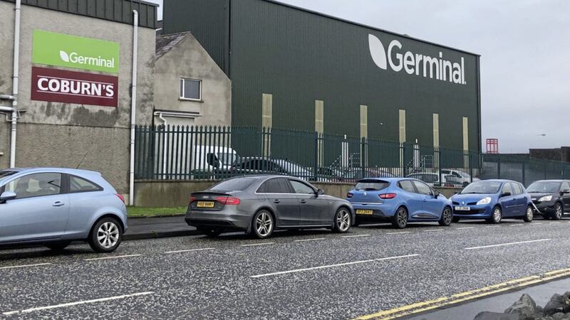 The Germinal Holdings site in Banbridge, which is set to close later this year when the company relocates to Thurles 