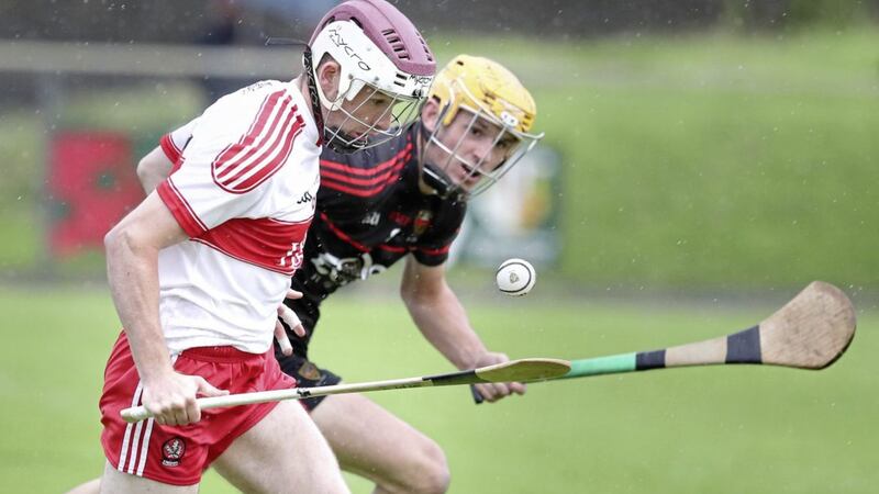 TOP PERFORMER: Derry midfielder Conor McAllister excelled in the Ulster final win over Down 