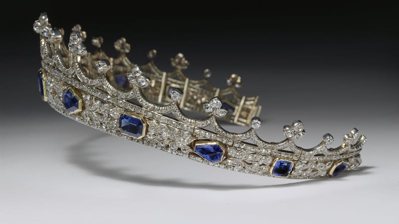 The small crown was designed for Victoria by Prince Albert in the couple’s wedding year of 1840.