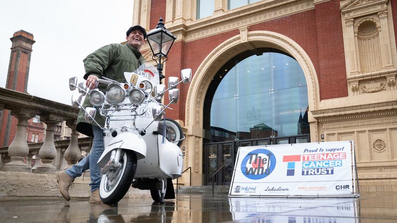 The original 1964 GS Vespa was ridden on stage by guest star Billy Idol as popular Mod icon Ace Face.