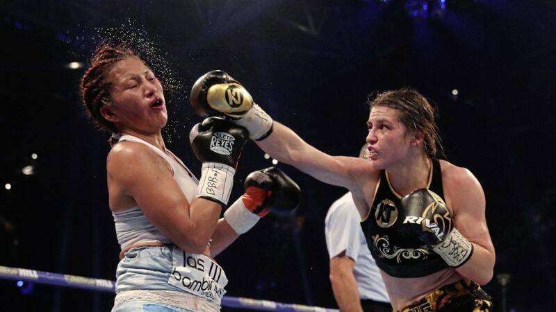 Unified world lightweight champion Katie Taylor could appear in Belfast next year 