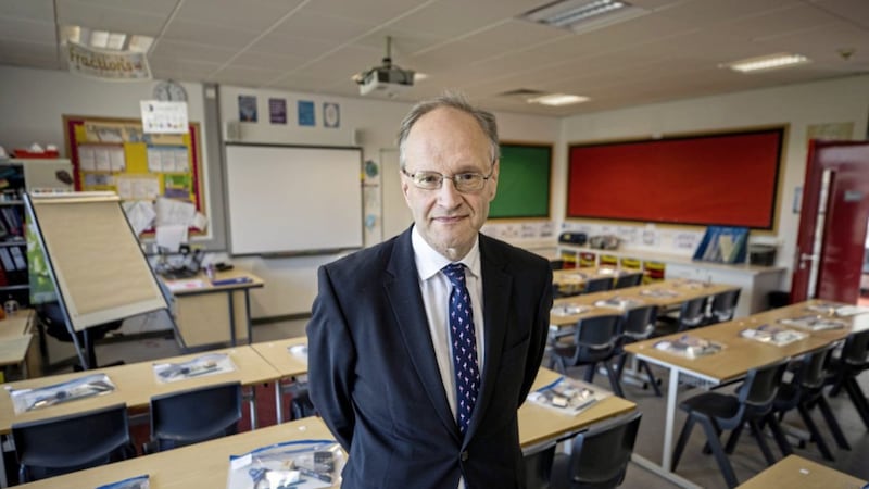 Education Minister Peter Weir has insisted schools will not close early for the Christmas holiday. Picture by Liam McBurney/PA Wire 