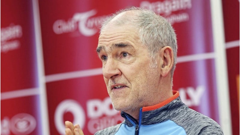 If Plan A doesn't work against Dublin, Tyrone manager Mickey Harte will have to try a back-up. Picture by Hugh Russell