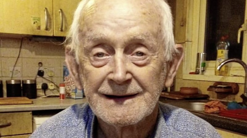 Thomas O&#39;Halloran, 87, who had been riding a mobility scooter on Cayton Road, Greenford, in west London, when he was stabbed to death  