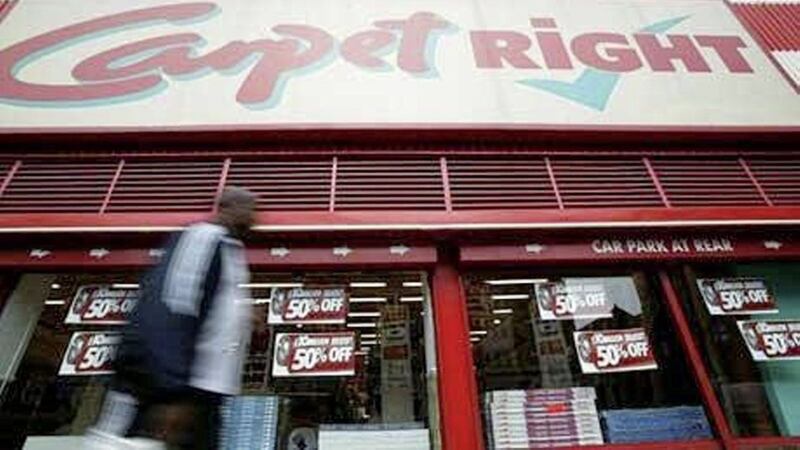 Half-year profits at Carpetright have plunged by 92.7 per cent 