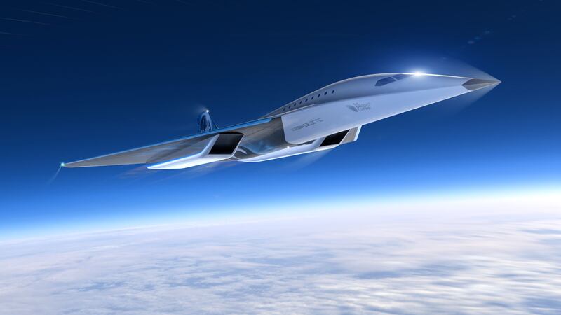 Sir Richard Branson’s company is collaborating with Rolls-Royce on a commercial supersonic aircraft.