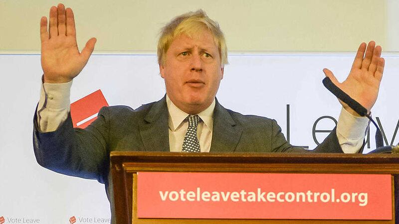 Boris Johnson, who is at the centre of a political storm after he compared European Union efforts to build a superstate to Hitler&#39;s attempt to dominate the continent Picture Ben Birchall/PA 