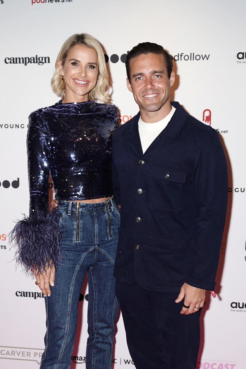 Spencer Matthews and his wife Vogue Williams