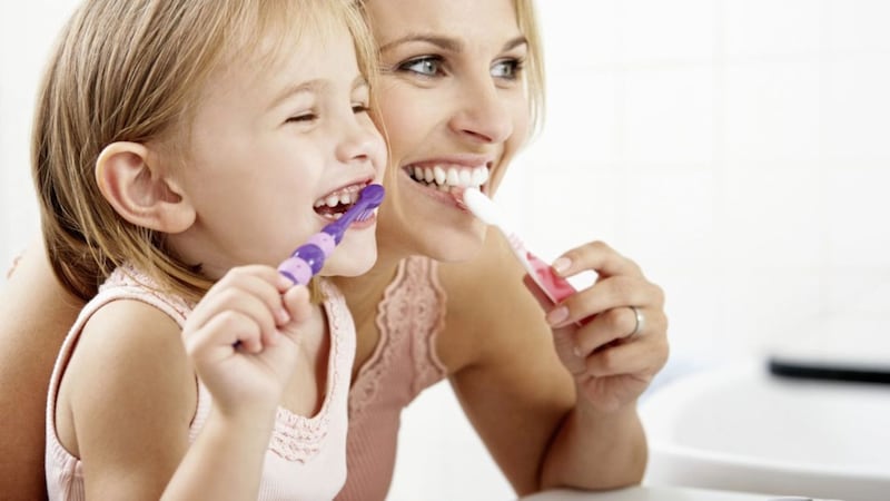 For young children, fun YouTube videos can be helpful in persuading them to brush their teeth 