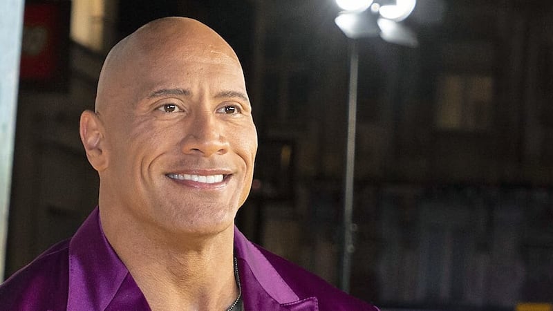 Dwayne Johnson commented on his skin tone (Suzan Moore/PA)