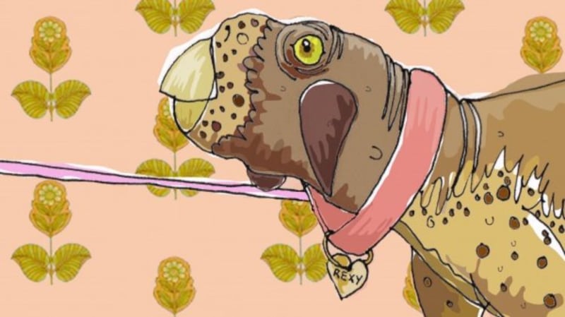 We had our resident illustrator Claire Esnault draw a picture of our adorable prehistoric pet (Claire Esnault/PA)&nbsp;