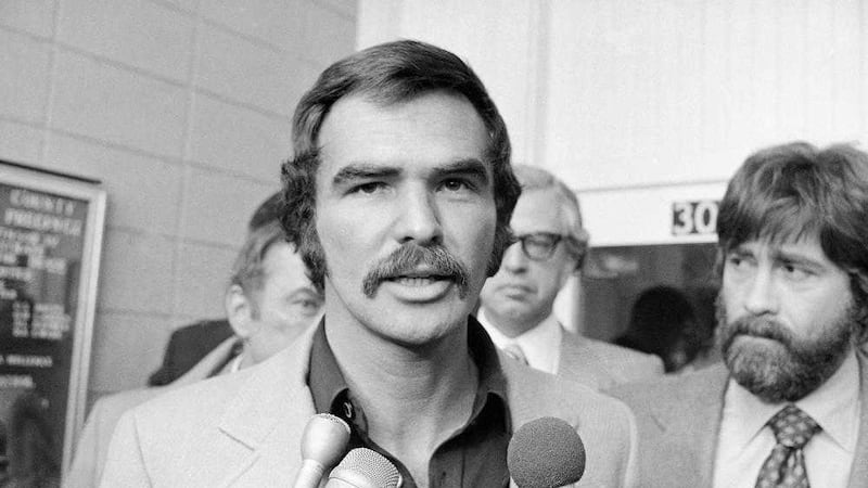 Burt Reynolds at the height of his fame and popularity in 1973, the year after Deliverance came out 