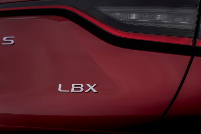 The new LBX will be the smallest model in the Lexus range