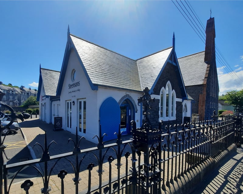 Steensons’ workshop at Seaview Hall in Glenarm.