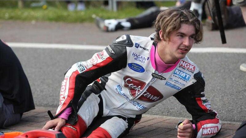 Malachi Mitchell Thomas pictured at this year&#39;s North West 200 