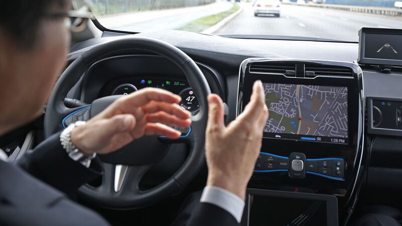 A legal framework to enable self-driving cars to be used on Britain’s roads was included in the King’s Speech (Philip Toscano/PA)